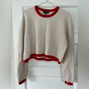 Cute cropped French Connection sweater